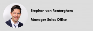 Stephan van Renterghem Manager Sales Office